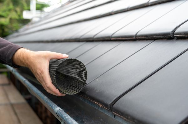 Gutter Mesh Installation in Wilson